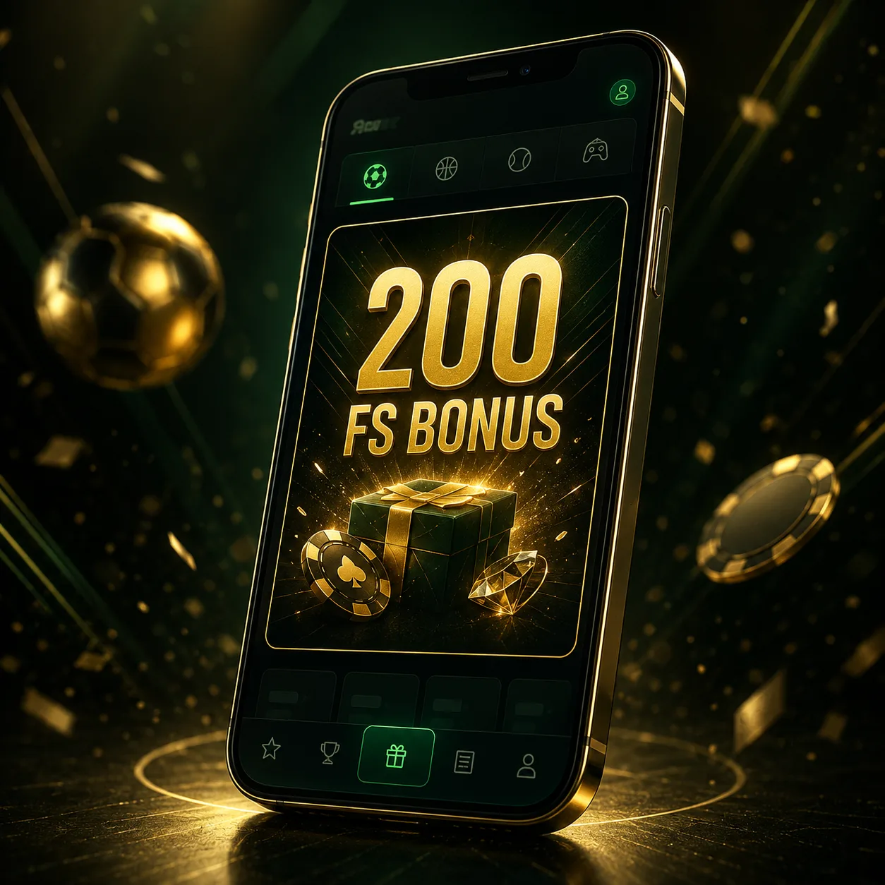 Mobile app bonus card for Ethiopia.
